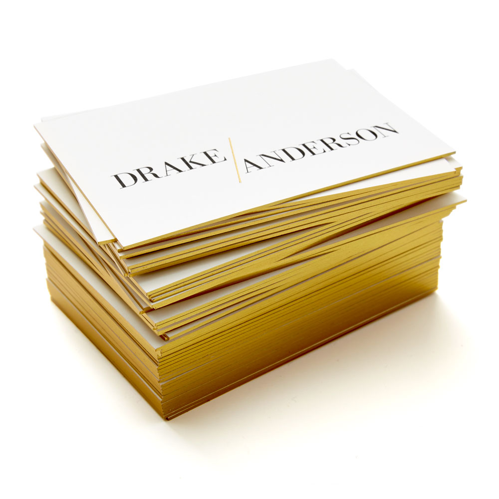 Drake/Anderson Business Cards Stack