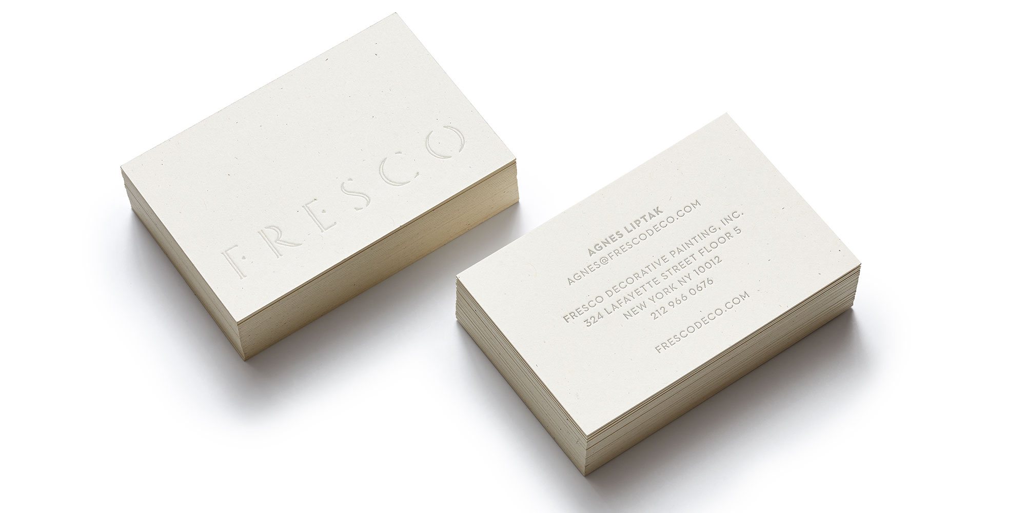 Fresco Business Cards