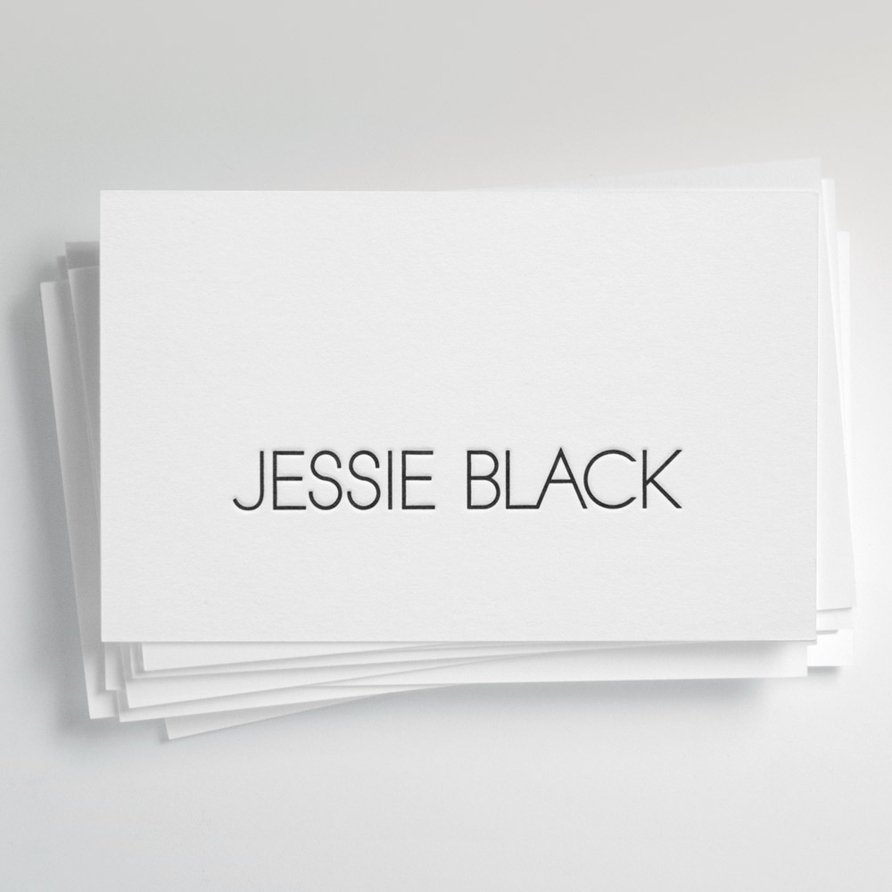 Jessie Black Business Cards