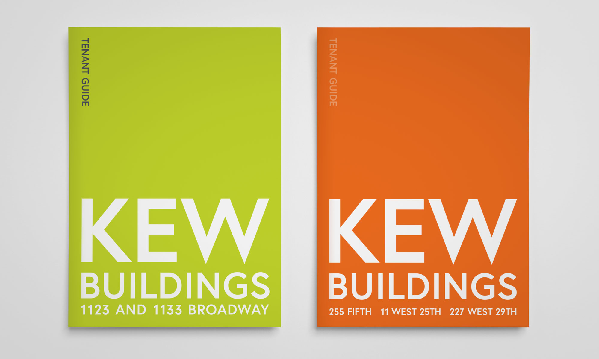 Kew Management Tenant Guide Covers