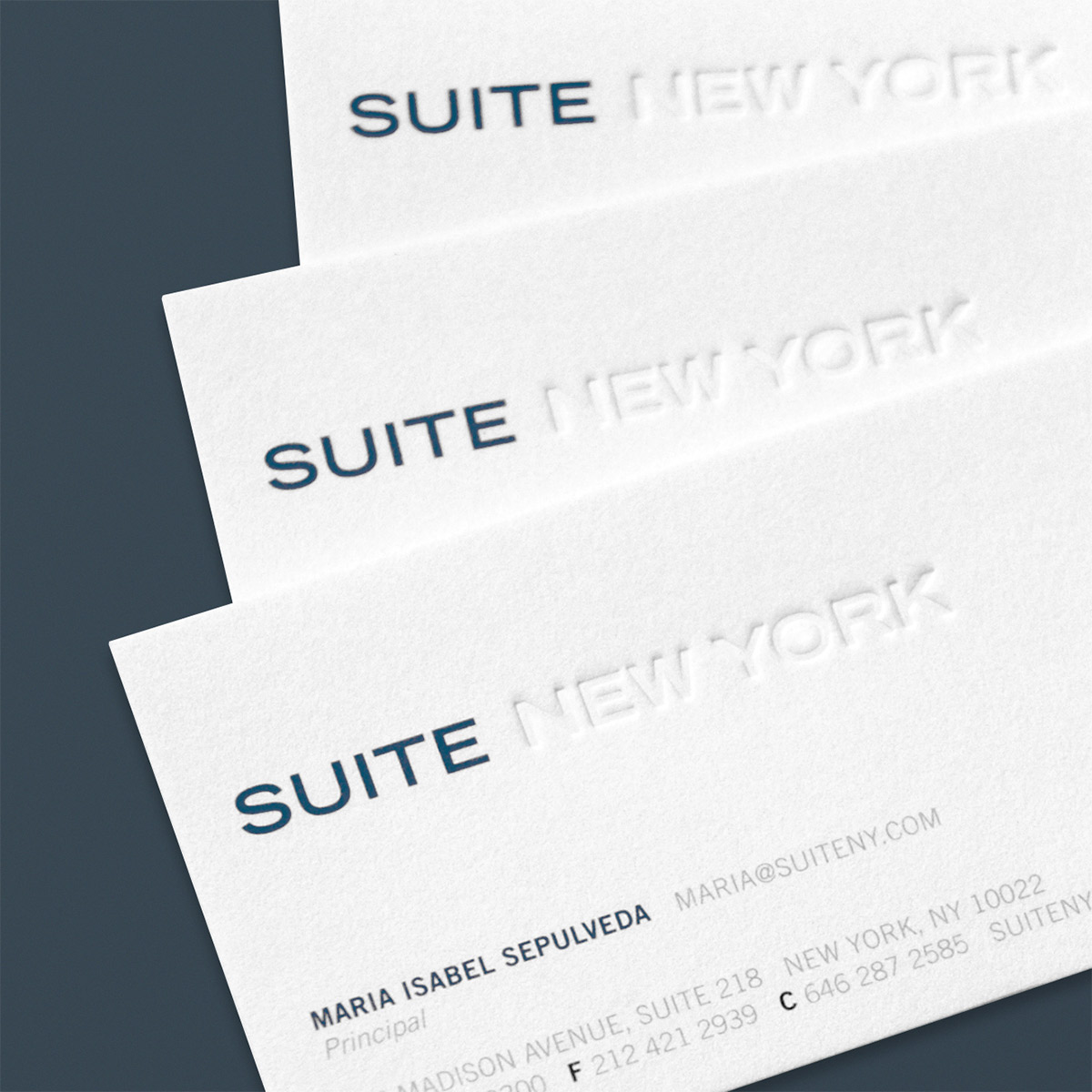 Suite NY Business Cards
