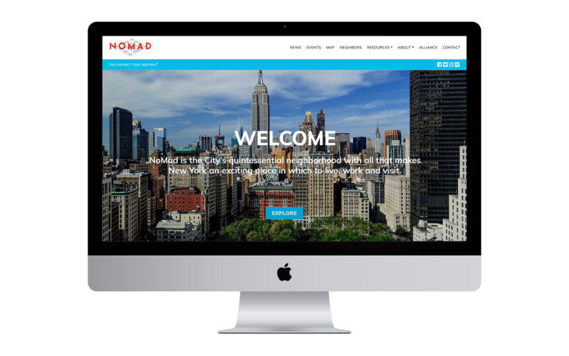 ExperienceNoMad Website