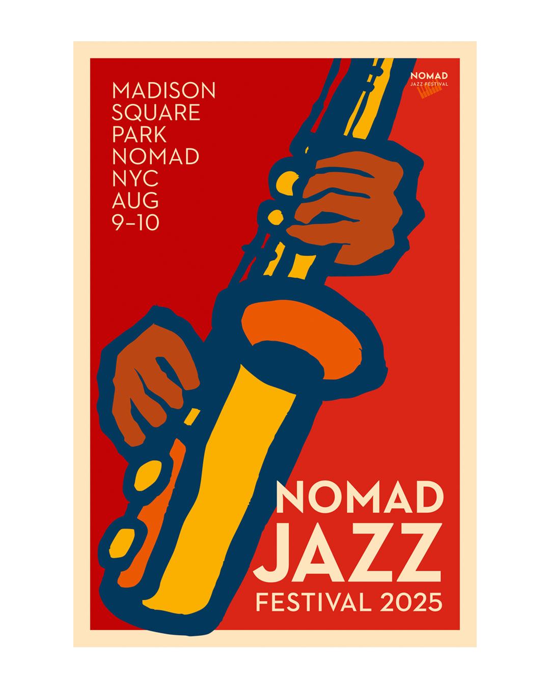 NoMad Jazz Festival 2025 poster