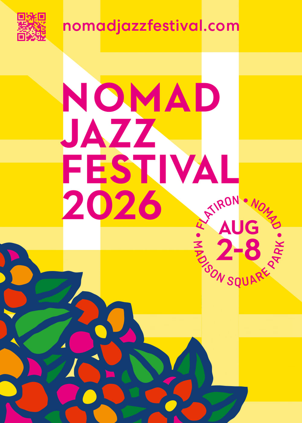 NoMad Jazz Festival 2026 print collateral